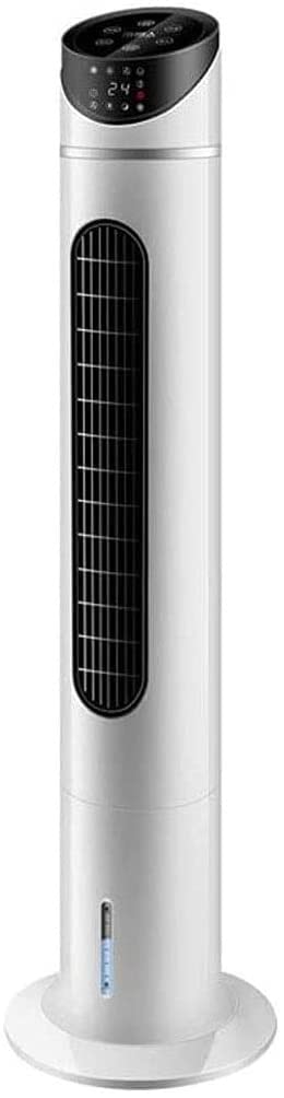 Bladeless Tower Fan with Remote, 90° Oscillation, 8H Timer, Quiet Standing Fan for Bedroom and Office, Space-Saving Design