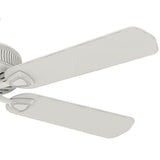 Casablanca Ainsworth 54" Ceiling Fan with Five Espresso/Smoked Walnut Blades