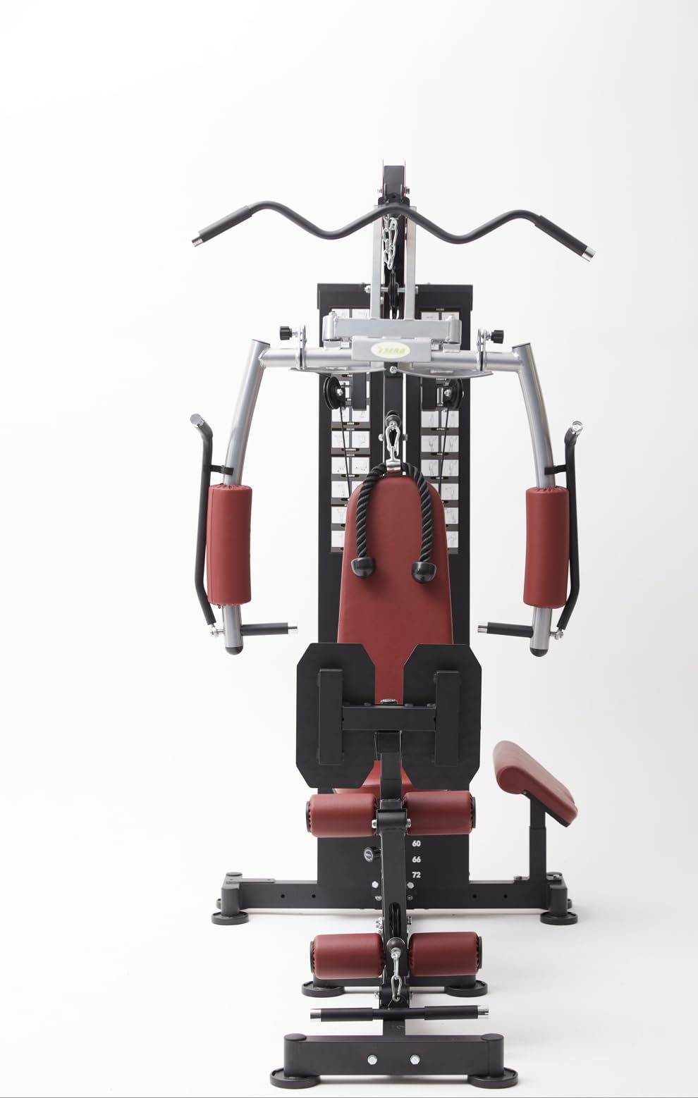 Strongway® Multi Gym with Weights 72KG 100KG Weight Stack Included - Multifunction Home Gym Cable Pulley Preacher Pad Butterfly Press Strength Training (Multi Gym with 100KG Weight Stack)