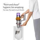 Dyson Detect Absolute V15 Cordless Vacuum Cleaner 369372-01, Yellow & Nickel