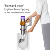 Dyson Detect Absolute V15 Cordless Vacuum Cleaner 369372-01, Yellow & Nickel