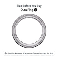 Oura Smart Ring 4 - Silver - Size 8 - | Non-Standard Fit – Measure with a Size Kit |Sleep, Heart Rate and Fitness Tracking Wearable | 8-Day Battery, iOS / Android Compatible