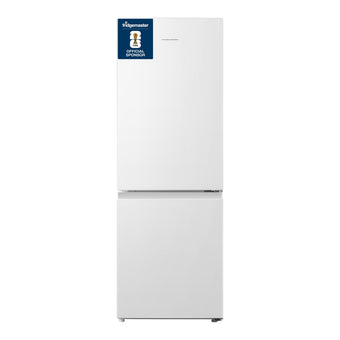compare product Fridgemaster MC50175A 50cm Freestanding 60/40 Fridge Freezer - 175-litre capacity with Crisper box - Reversible Door - 4 Star Freezer Rating - LED Lighting -Mechanical Control- White - Energy Class E