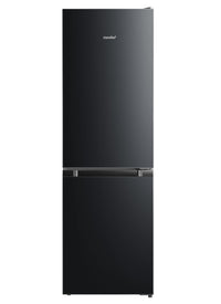 COMFEE' RCB169BL2UK(E) 174L 70/30 Freestanding Fridge Freezer, 150cm Height, Low Frost, 4-Star Freezer, Quiet 39dB, Merchanical Temperature Control, Interior Lighting, Reversible Door, Black