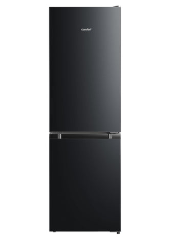 compare product COMFEE' RCB169BL2UK(E) 174L 70/30 Freestanding Fridge Freezer, 150cm Height, Low Frost, 4-Star Freezer, Quiet 39dB, Merchanical Temperature Control, Interior Lighting, Reversible Door, Black
