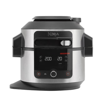 compare product Ninja Foodi 11-in-1 SmartLid Multi-Cooker, 6L, Electric Pressure Cooker & Air Fryer, Layer Mains & Sides with Reversible Rack, Cooks 4 Portions, Dishwasher Safe Parts, Stainless Steel/Black OL550UK