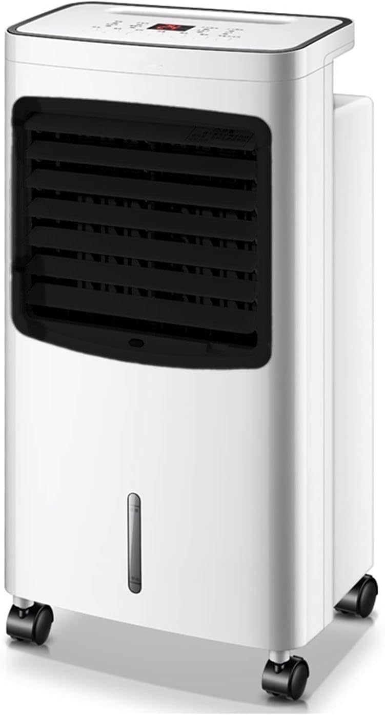 Portable Evaporative Cooler with Remote Control - Mobile Heating and Cooling Unit, Energy Efficient