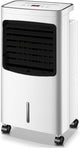 Portable Evaporative Cooler with Remote Control - Mobile Heating and Cooling Unit, Energy Efficient
