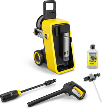 compare product Kärcher high-pressure washer K 7 Comfort Premium, pressure: max. 180 bar, flow rate: 550 l/h, area: 60 m²/h, extra flexible high-pressure hose, hose reel