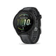 Garmin Forerunner 165 with Music, 43mm GPS running smartwatch, lightweight, AMOLED touchscreen, advanced training & insights, safety & tracking features, up to 11 days battery life, Black