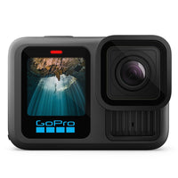 GoPro HERO13 Black Accessory Bundle - Includes The Handler (Floating Hand Grip), 2 Enduro Batteries, 2 Curved Adhesive Mounts, 64GB SanDisk MicroSD Card, Carrying Case, and more