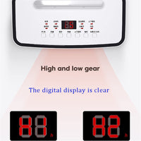 Portable Evaporative Cooler with Remote Control - Mobile Heating and Cooling Unit, Energy Efficient