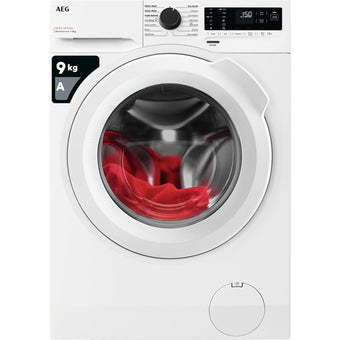 compare product AEG 5000 Series Washing Machine 9kg LFX50942B, Front Loading Full Size, 9kg, 1400 rpm, AntiAllergy Program, Quick Wash, TimeSave to Adjust Washing Cycles, Class A, White