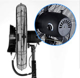 Heavy Duty Oscillating Pedestal Fan, 16-Inch Quiet Powerful Floor Fan for Bedroom Living Room, 3 Speeds, Black