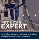 Hoover HL420 Pets Upright Vacuum Cleaner, 850w, H13 HEPA Anti-Allergy Filter, Includes Car Detailing Kit, 2-in-1 Upright & Handheld, 2.5L Bin, LED lights, Lightweight Under 5kg, Pet Hair [HL420PTC]