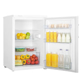 Hisense RL170D4BWE Freestanding 56cm Under Counter Fridge - 132 litre capacity - Auto Defrost - Reversible Door - White - E Rated