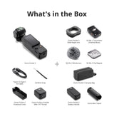 DJI Osmo Pocket 3 Creator Combo, Vlogging Camera with 1'' CMOS & 4K/120fps Video, 3-Axis Stabilization, Face/Object Tracking, Fast Focusing, Mic Included for Clear Sound, Small Camera for Photography