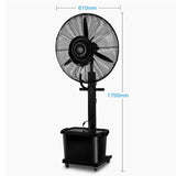 Heavy Duty Oscillating Pedestal Fan, 16-Inch Quiet Powerful Floor Fan for Bedroom Living Room, 3 Speeds, Black