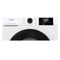 Hisense WF1G7021BW Freestanding 7 KG-Front Load Durable Inverter Washing Machine, Steam Wash-Quick Wash-15 Washing Programs-1200 RPM-White-Energy Rating B