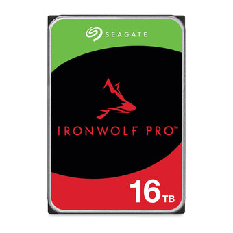 compare product Seagate IronWolf Pro 16TB, Enterprise Internal NAS HDD, CMR 3.5 Inch, SATA 6GB/s, 7.200 RPM, 256MB Cache for RAID NAS, Data Rescue Services, Frustration Free Packaging (ST16000NTZ01)