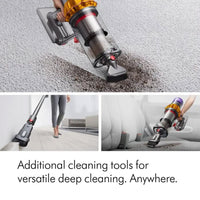 Dyson Detect Absolute V15 Cordless Vacuum Cleaner 369372-01, Yellow & Nickel