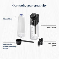De'Longhi Magnifica Evo, Bean to Cup Coffee and Cappuccino Maker, 1450 watts, 250g bean container, 1.8L water container, ECAM292.81.B, Plastic, Black