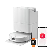 roborock Qrevo Edge 2 Robot Vacuum Cleaner with Mop, 25,000 Pa HyperSuction, Zero-Tangle, 3.14" Ultra-Slim, AI Obstacle Avoidance, FlexiArm Technology, 80°C Hot-Water Mop Washing & Dock Self-Cleaning