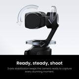 Insta360 Luna Ultra - 8K Vlogging Camera with Dual Leica Lenses, 12× Zoom, 1" Sensor, Detachable 2" Touchscreen, Triple AI Chip, Pocket Gimbal Camera for Vlog Photography