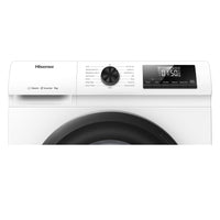 Hisense 1Q Series WF1Q9041BW Freestanding 9 KG Front Load Washing Durable Inverter Machine, Steam Wash, Quick Wash, 15 Washing Programs 1400 RPM White - Energy Rating A