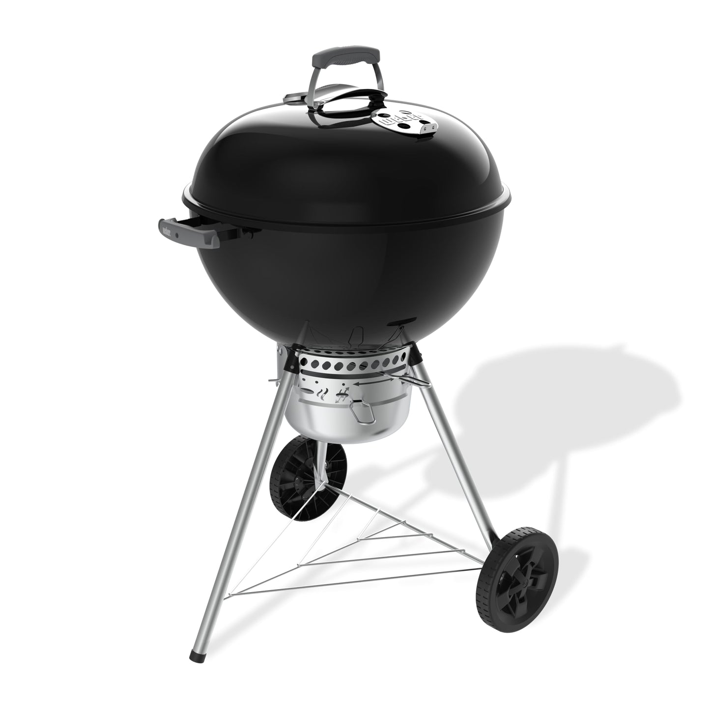 Weber Original Kettle Premium Charcoal Barbecue 57 cm, Stand & Wheels