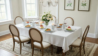 12PC Dinnerware Porcelain White Set: 4 Dinner Plates, 4 Side Plates & 4 Bowls. Dishwasher & Microwave Safe.