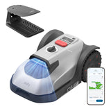 eufy New Robot LawnMower C15 without Boundary Cable with Garage, 500 m² Coverage, TrueVision, No RTK, No Signal Issue, Hands-Free Auto Mapping, Animal Safe, Smart Navigation, Ride on Edge Cutting