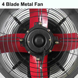 Industrial Misting Fan with 42L Water Tank, 300W Metal Blades, 26-33ft Range for Workshop, Patio, Warehouse Cooling