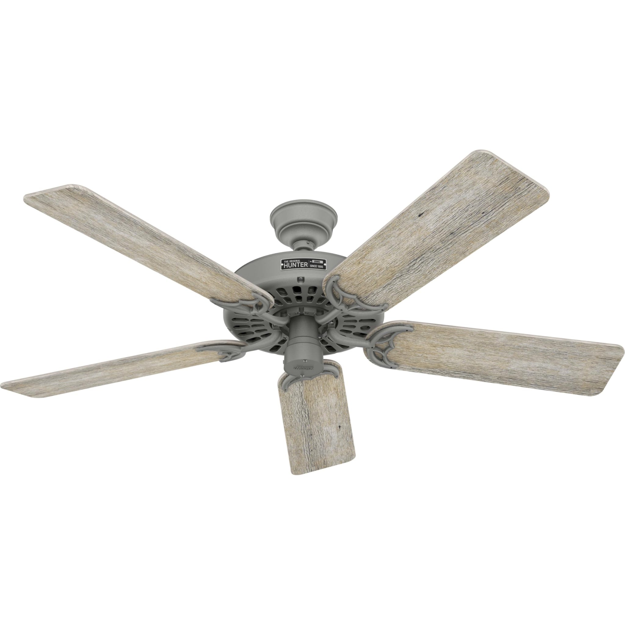 Hunter Fan Company 51123 Original Ceiling Fan, 52, Matte Silver