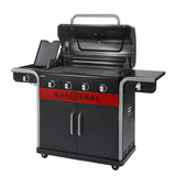 Char-Broil Gas2Coal 440 Hybrid Grill Gas Barbecue, Black, 61 x 24 x 46 cm