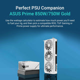 ASUS Prime Radeon RX 9070 XT White OC Edition 16GB GDDR6 Gaming Graphics Card (AMD Radeon RX9070XT RDNA 4, 2.5-Slot, PCIe 5.0, 1x HDMI 2.1b, 3X DisplayPort 2.1a, White, PRIME-RX9070XT-O16G-WHITE)