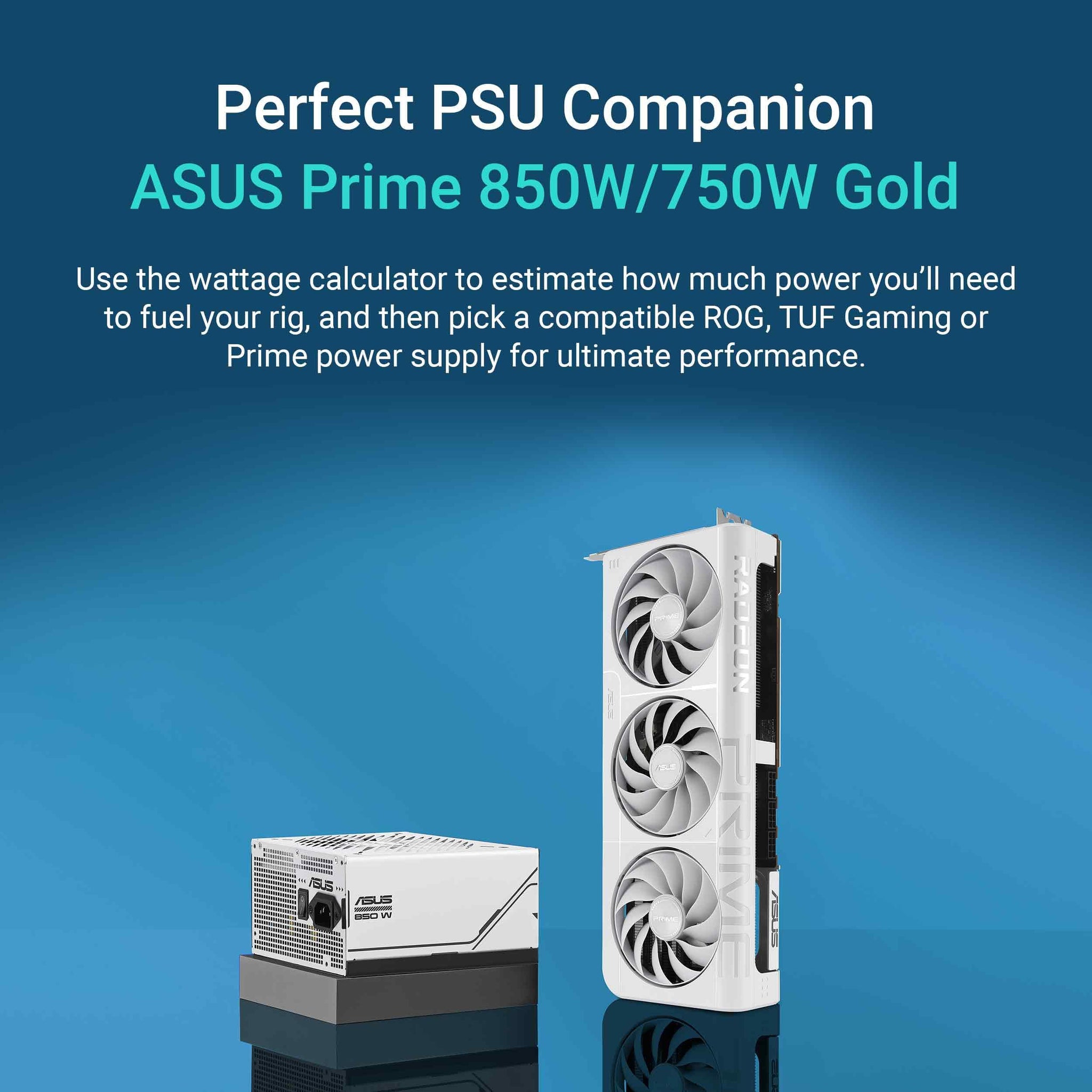 ASUS Prime Radeon RX 9070 XT White OC Edition 16GB GDDR6 Gaming Graphics Card (AMD Radeon RX9070XT RDNA 4, 2.5-Slot, PCIe 5.0, 1x HDMI 2.1b, 3X DisplayPort 2.1a, White, PRIME-RX9070XT-O16G-WHITE)