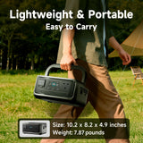 ALLPOWERS VOLIX P300 Portable Power Station, 256Wh LiFePO4 Battery, 300W Solar Generator, <20ms UPS, 100W USB-C Output, 4000 Charge Cycles for Camping Outdoor Travel Emergencies Gaming Festivals