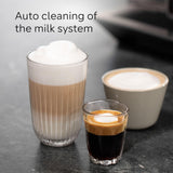 SIEMENS EQ700 Fully Automatic Bean to Cup Coffee Machine, 5" Touch Screen Display, Cold Brew/Slow Brew, Integrated Milk Container, 30+ Coffee Beverages, Home Connect, TQ713GB3