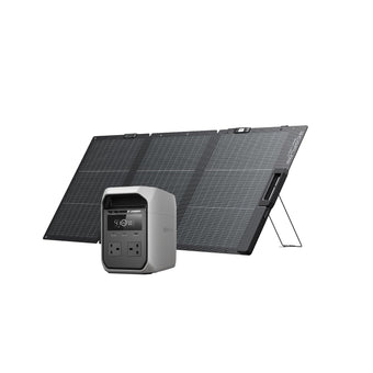compare product EF ECOFLOW DELTA 3 Classic Portable Power Station With 160W Solar Panel, 1024Wh LiFePO4 Battery, 1800W AC Output (3600W Surge), 100W USB-C, 1-Hour Fast Charging, Solar Generator for Camping, RV