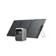 EF ECOFLOW DELTA 3 Classic Portable Power Station With 160W Solar Panel, 1024Wh LiFePO4 Battery, 1800W AC Output (3600W Surge), 100W USB-C, 1-Hour Fast Charging, Solar Generator for Camping, RV