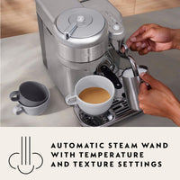 Nespresso - Vertuo Creatista Capsule Coffee Machine with Milk Frother Wand for Cappuccino, Flat White and Espresso by Sage, Sea Salt