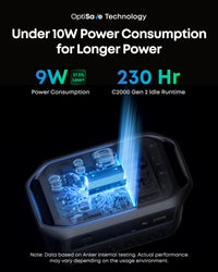 Anker SOLIX C2000 Gen 2 Portable Power Station, 2400W (Peak 4000W) Solar Generator, 2048Wh LiFePO4 Battery, Fast Charge 100% in 58 Min, Home Backup, Emergency, Camping & RVing