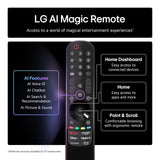 LG 75QNED80A6A 75-Inch 4K UHD Smart TV, (α7 AI Processor, Freeview Play and Amazon Alexa, 60Hz) [Model 2025]
