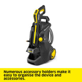 Kärcher high-pressure washer K 4 Power Control Flex eco!Booster Black Edition, pressure: max. 130 bar, flow rate: 420 l/h, area: 30 m²/h, Power Control gun, flexible high-pressure hose, dirt blaster