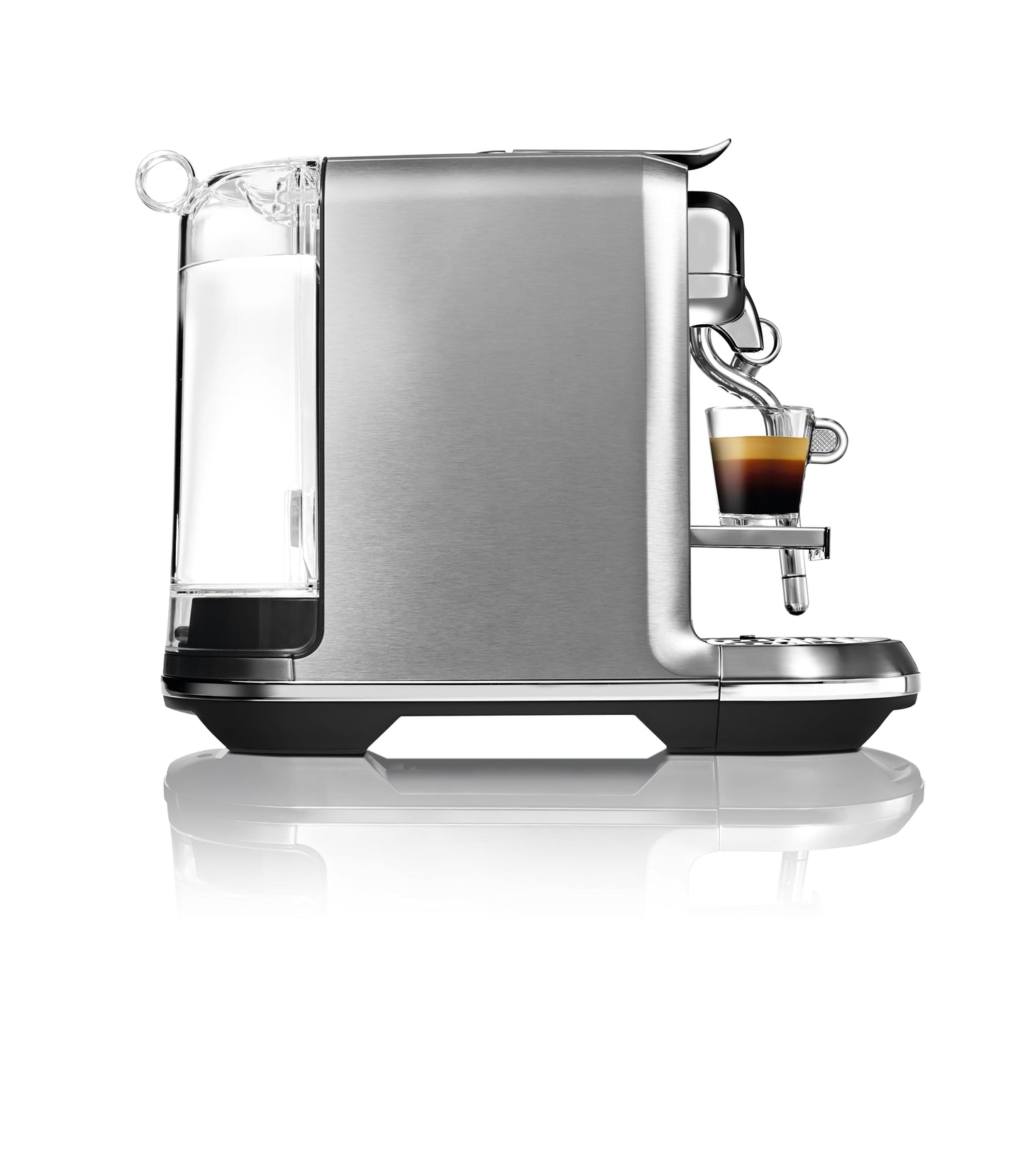 Nespresso Creatista Plus Automatic Pod coffee machine with milk frother wand for Espresso, Cappuccino & Flat White by Sage in Brushed Stainless Steel