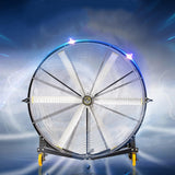 Xilin-872 Metal Floor Fan- Movable Industrial Fan 1.5m/2m Large Mobile Fan Factory High Power Floor Fan Industrial Big Fan Industrial Standing Fan(1.5m)