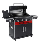 Char-Broil Gas2Coal 440 Hybrid Grill Gas Barbecue, Black, 61 x 24 x 46 cm