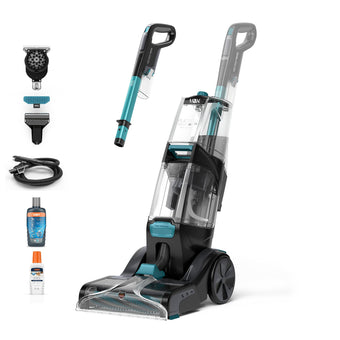 compare product Vax Platinum SmartWash Pet-Design Carpet Cleaner Machine, Rug, Upholstery, Car, Stair Upright Shampooer Washer, Handheld Spot Cleaning, SpinScrub and Wash Tools, Solution, 1200W, 8.9kg, CDCW-SWXP,Grey