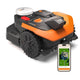 WORX Landroid Vision Cloud WR305E 2WD Robotic Lawnmower without Boundary Cable for 500 m² (AI Obstacle Detection, VSLAM+ RTK Cloud Navigation, Auto Mapping, App Control)